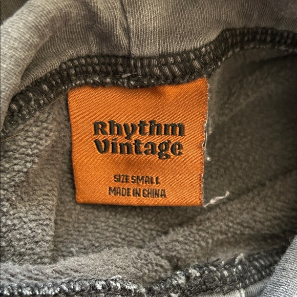 Rhythm Vintage Charcoal Hoodie - Picture 2 of 6